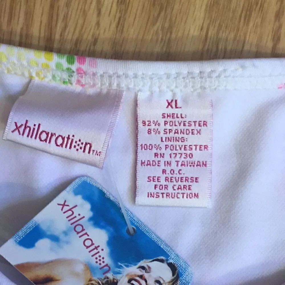 NWT XHILARATION swim suit bottoms in extra large